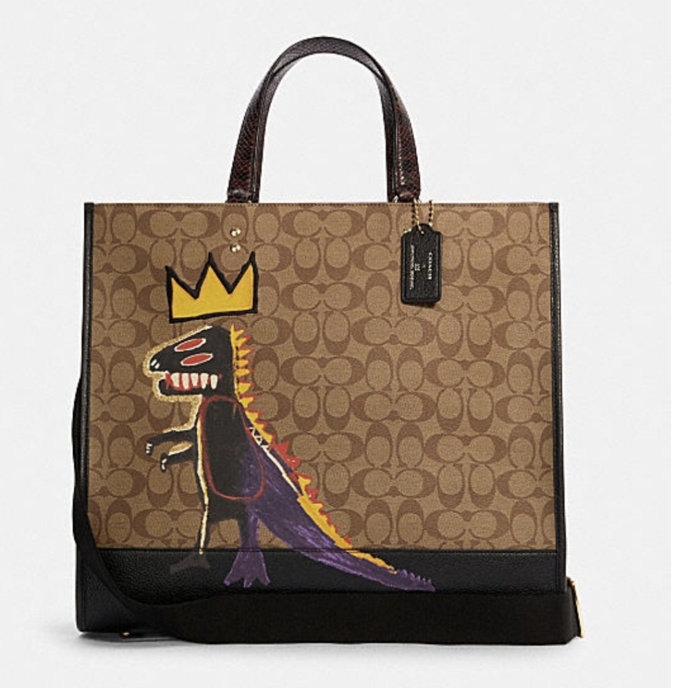 Coach Jean-Michel Basquiat Dempsey Tote